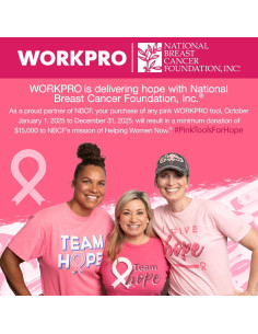 Cuchillo Utilitario Plegable WORKPRO Rosa con 15 Cuchillas 2