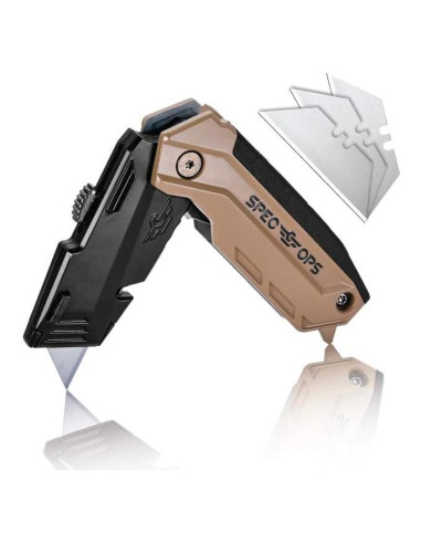 Cuchillo Utility Plegable Spec Ops con 3 Cuchillas Extra