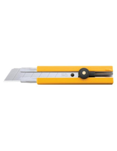 Cuchillo Utility Retráctil OLFA 25mm - Mango Antideslizante