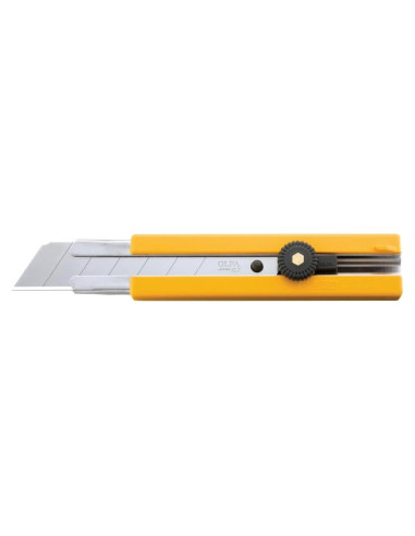 Cuchillo Utility Retráctil OLFA 25mm - Mango Antideslizante