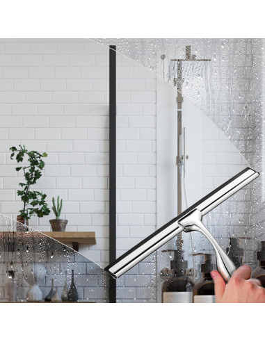 Limpiacristales Multiusos LASSHSWA 25.4 cm para Ducha y Ventanas