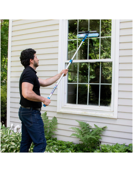 Limpiacristales 2-en-1 Unger Professional con Poste Telescópico 2.44 m Limpiacristales 2-en-1 Unger Professional con Poste Telescópico 2.44 m