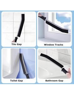 Set de 12 Cepillos de Limpieza Lazzineer para Esquinas y Ranuras 2