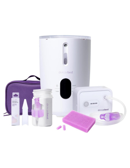 Aspirador Nasal Eléctrico Dr. Noze Best NozeBot + 40 Filtros Aspirador Nasal Eléctrico Dr. Noze Best NozeBot + 40 Filtros