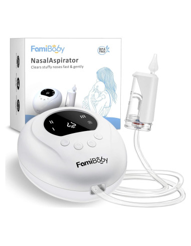 Aspirador Nasal Eléctrico FamiBaby para Bebés - 3 Niveles
