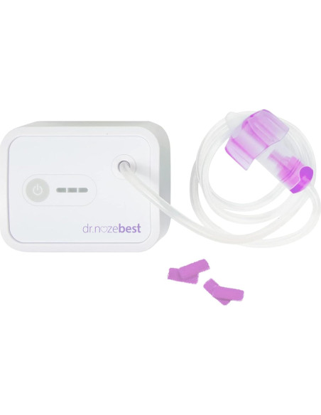 Aspirador Nasal Eléctrico Dr. Noze Best NozeBot + 40 Filtros Aspirador Nasal Eléctrico Dr. Noze Best NozeBot + 40 Filtros