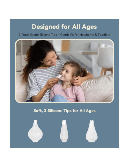 Aspirador Nasal Eléctrico FamiBaby para Bebés - 3 Niveles Aspirador Nasal Eléctrico FamiBaby para Bebés - 3 Niveles