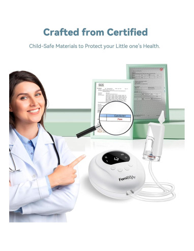 Aspirador Nasal Eléctrico FamiBaby para Bebés - 3 Niveles