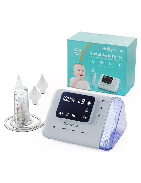 Aspirador Nasal Eléctrico Babytone BC-023 con 9 Niveles Aspirador Nasal Eléctrico Babytone BC-023 con 9 Niveles