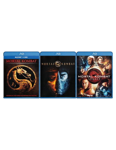 Colección Mortal Kombat Blu-ray 1995 y 2021 + Legacy Colección Mortal Kombat Blu-ray 1995 y 2021 + Legacy