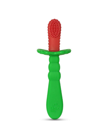 Cepillo de Dientes para Bebés RaZbaby RaZBerry - Silicona Suave