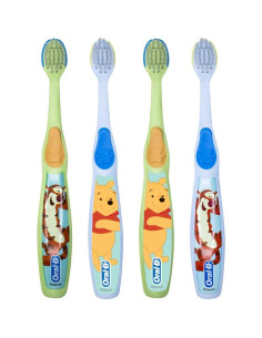 Cepillo de dientes manual Oral-B Baby Pooh 0-3 años, 4 unidades 2