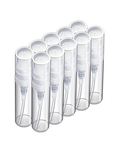 Fandamei Botellas Mini Spray 3ml - Paquete de 10 Recargables