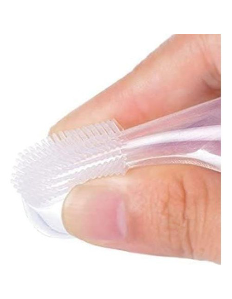 Cepillo de Dedo de Silicona YAKOLAK para Bebés - Higiene Segura Cepillo de Dedo de Silicona YAKOLAK para Bebés - Higiene Segura