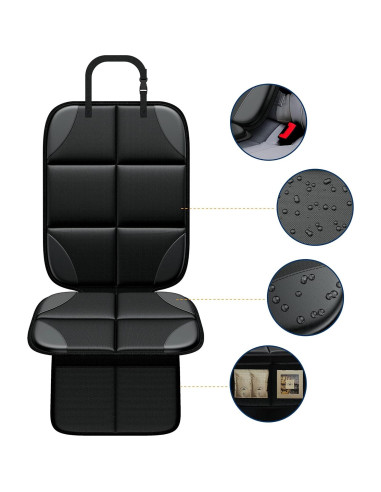 Protector de Asiento de Coche ZBDPOVT 2 Pack XL Impermeable