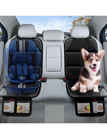 Protector de Asiento de Coche ZBDPOVT 2 Pack XL Impermeable Protector de Asiento de Coche ZBDPOVT 2 Pack XL Impermeable