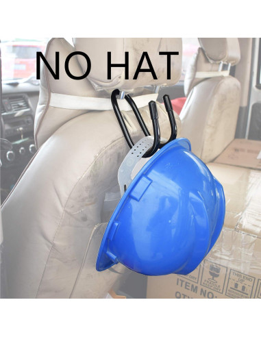 Soporte Flexible para Casco Duro YYST - 2 Unidades Negro