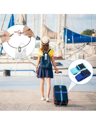 Kit Esencial para Crucero VIQWYIC 21 Piezas - Lanyards y Accesorios