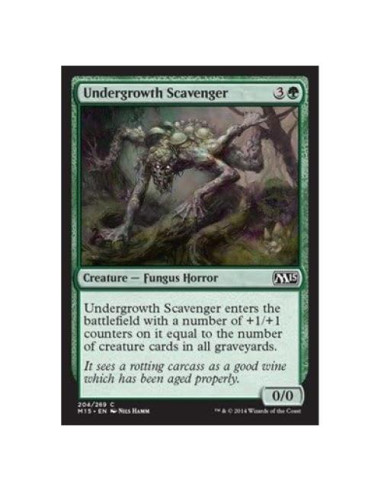 Carta Recolector de Subsuelo Magic 2015 - Criatura Verde