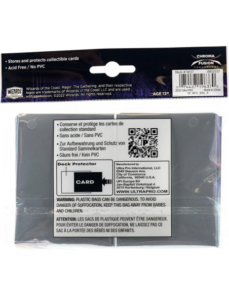 Fundas para Cartas Ultra PRO MTG La Guerra de los Hermanos 100ct Fundas para Cartas Ultra PRO MTG La Guerra de los Hermanos 100ct