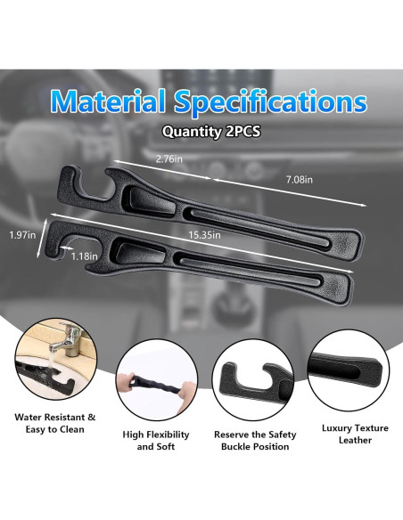 Protector de Asiento LLXGAB para Chevrolet Equinox - 4 Pcs Protector de Asiento LLXGAB para Chevrolet Equinox - 4 Pcs