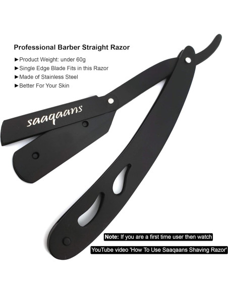 Tijeras de Corte de Cabello Profesional Saaqaans 17.8 cm Tijeras de Corte de Cabello Profesional Saaqaans 17.8 cm