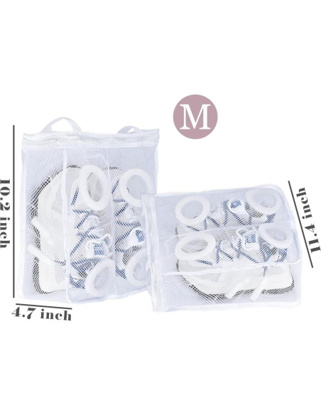 Bolsa de Lavado de Zapatillas Yonchic - 2 Piezas Mediana y Grande Bolsa de Lavado de Zapatillas Yonchic - 2 Piezas Mediana y Grande