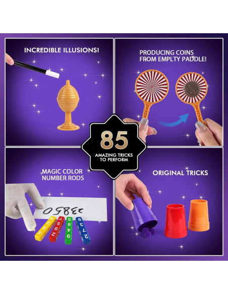 Kit de Magia para Niños FOSHAN COSMAKS85 - 85 Trucos Mágicos Kit de Magia para Niños FOSHAN COSMAKS85 - 85 Trucos Mágicos