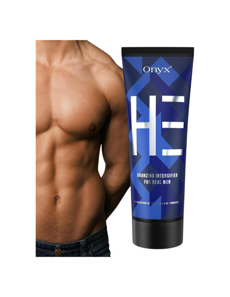 Loción bronceadora Onyx para hombres - Acelerador bronceado 199g Loción bronceadora Onyx para hombres - Acelerador bronceado 199g