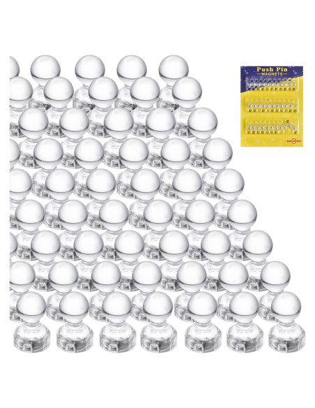 66 Imanes de Empuje Magnéticos GoClimber para Refrigerador 66 Imanes de Empuje Magnéticos GoClimber para Refrigerador