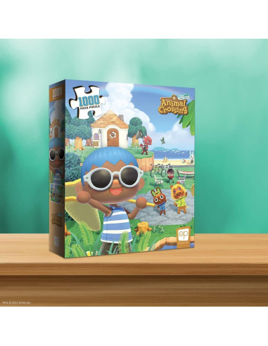 Rompecabezas 1000 Piezas Animal Crossing Diversión de Verano