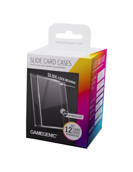 Estuches de Tarjetas Deslizantes Gamegenic - Paquete de 12 Estuches de Tarjetas Deslizantes Gamegenic - Paquete de 12
