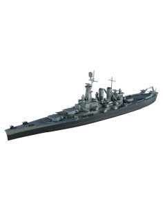 Kit de modelo a escala 1:700 Acorazado EE. UU. Washington Aoshima