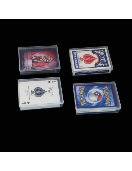 Estuches para Barajas de Cartas Cwdew 6pcs Transparente Estuches para Barajas de Cartas Cwdew 6pcs Transparente
