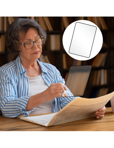 Hoja de Aumento 3X Thinp - Lupa Plástica 18x12cm para Lectura