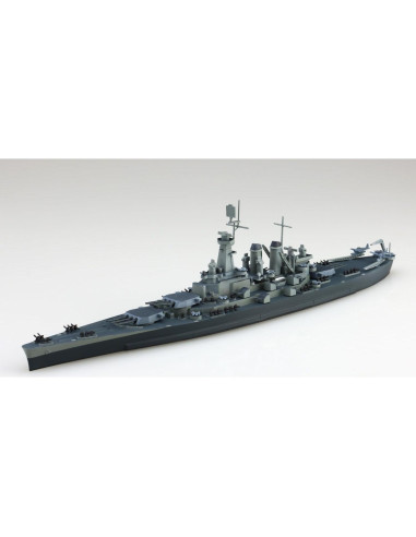 Kit de modelo a escala 1:700 Acorazado EE. UU. Washington Aoshima