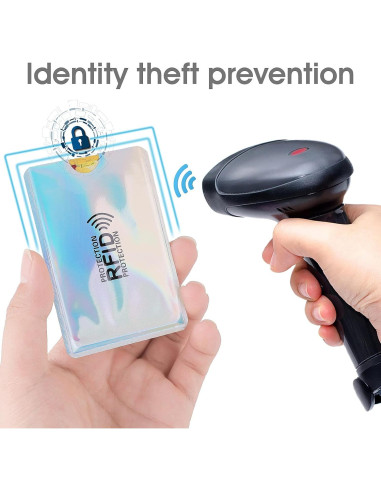 Set 24 Fundas Bloqueadoras RFID Prasacco - Protección Tarjetas y Pasaportes
