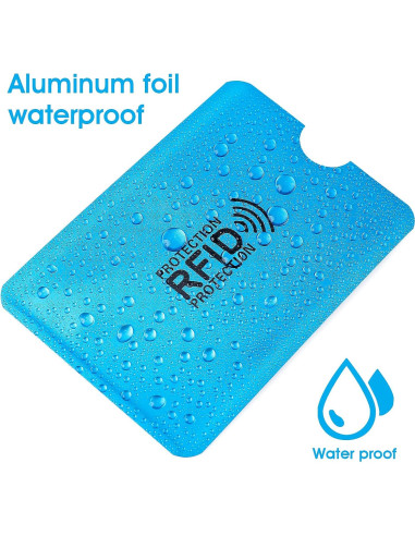 Set 24 Fundas Bloqueadoras RFID Prasacco - Protección Tarjetas y Pasaportes