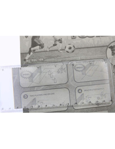 Marcador de Aumento 2PCS SQXBK con Regla 15.24cm Azul 2