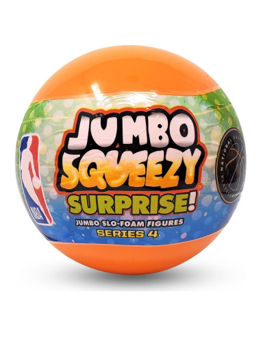 Figura Jumbo Aplastable SqueezyMates NBA 2025 - 10.16 cm