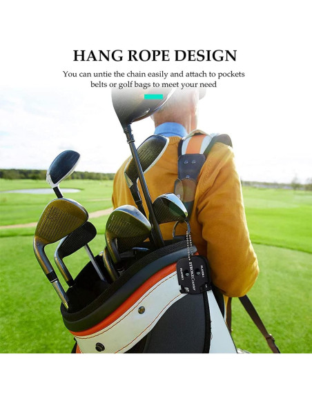 Contador de Puntuaciones de Golf Helonge para 2 Jugadores Contador de Puntuaciones de Golf Helonge para 2 Jugadores