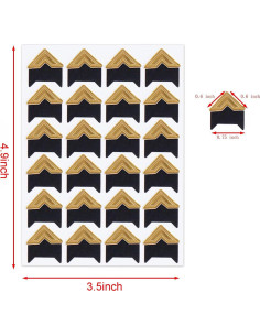 Esquinas Adhesivas para Fotos Penta Angel 288 Piezas 6 Colores 2