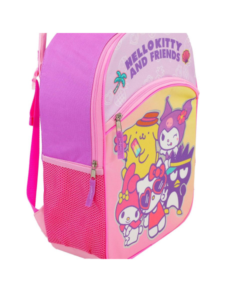 Mochila Sanrio Hello Kitty 16" + Botella de Agua + Stickers Mochila Sanrio Hello Kitty 16" + Botella de Agua + Stickers