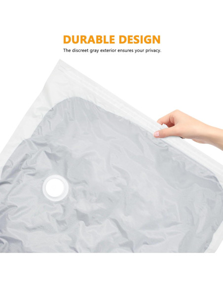 Bolsas de Vacío SUOCO para Viaje - 6 Medianas con Bomba Bolsas de Vacío SUOCO para Viaje - 6 Medianas con Bomba