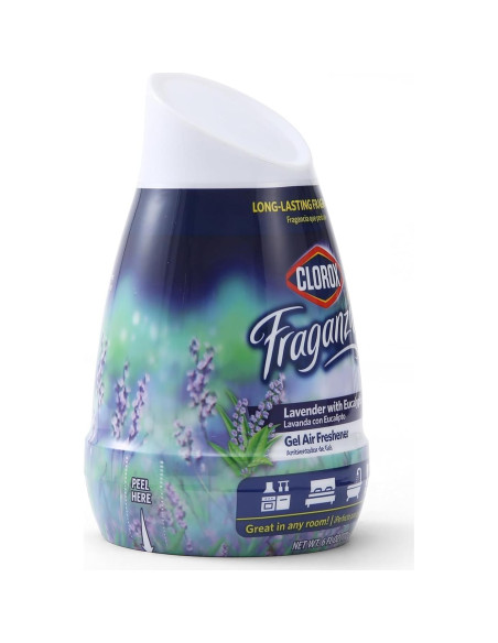 Clorox Fraganzia Gel Ambientador Cono 177 ml Lavanda Eucalipto Clorox Fraganzia Gel Ambientador Cono 177 ml Lavanda Eucalipto