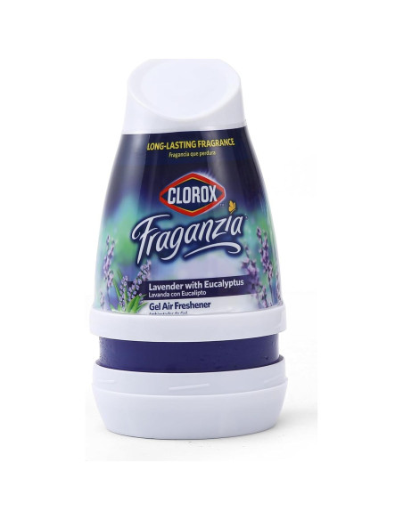 Clorox Fraganzia Gel Ambientador Cono 177 ml Lavanda Eucalipto Clorox Fraganzia Gel Ambientador Cono 177 ml Lavanda Eucalipto