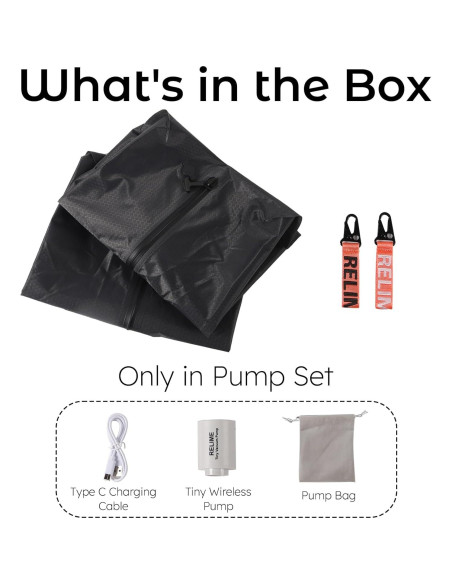 Bolsas de Vacío Relime para Equipaje de Mano 2PC Gris con Bomba Bolsas de Vacío Relime para Equipaje de Mano 2PC Gris con Bomba