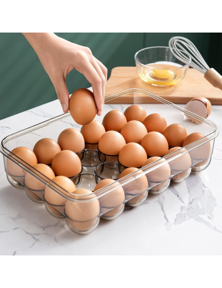 Soporte para Huevos CottonColors 24pcs - Organizador Amarillo Soporte para Huevos CottonColors 24pcs - Organizador Amarillo
