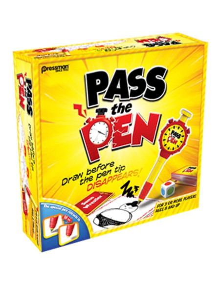 Juego de Dibujo Rápido Pressman Pasa el Bolígrafo 12.7 cm Juego de Dibujo Rápido Pressman Pasa el Bolígrafo 12.7 cm