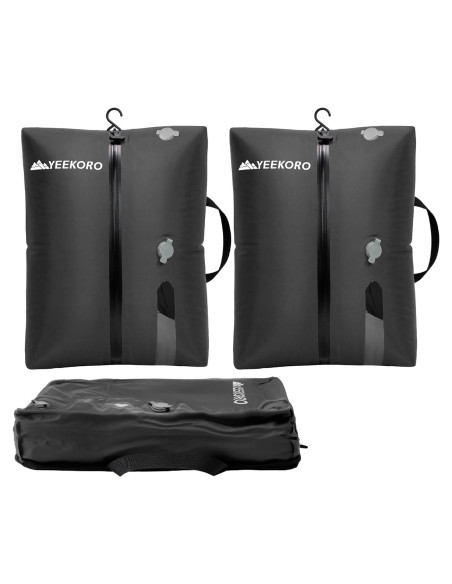 Bolsas de Vacío YEEKORO 2 PACK Negro 43x33 cm Reutilizables Bolsas de Vacío YEEKORO 2 PACK Negro 43x33 cm Reutilizables